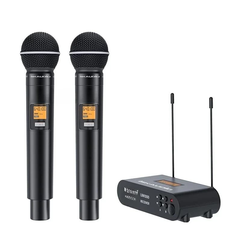 UM1000 wireless microphone outdoor live broadcast handheld charging capacitor dynamic microphone