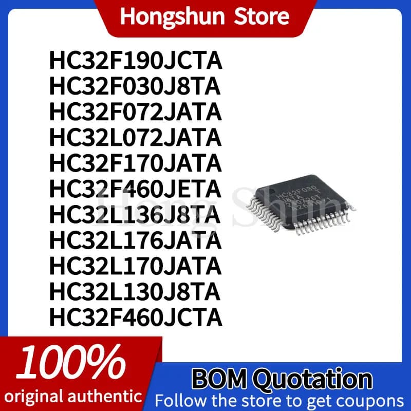 HC32L170JATA HC32L130J8TA Phone Case HC32F 190JCTA 030J8TA 072JATA  170JATA 460JETA  176JATA  460JCTA 176JATA Phone Case