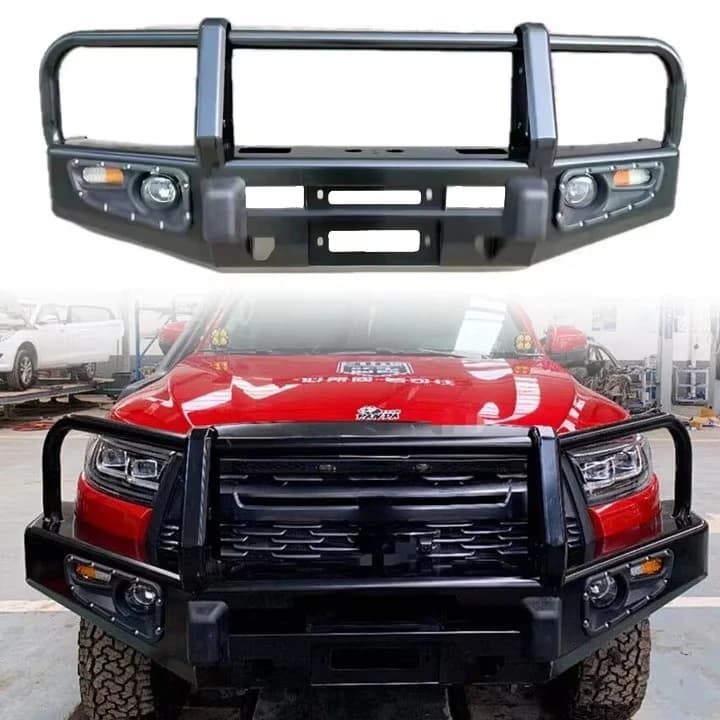 4x4 Steel Front Bumper Accessories Offroad Bull Bar Fit For Great Wall Cannon