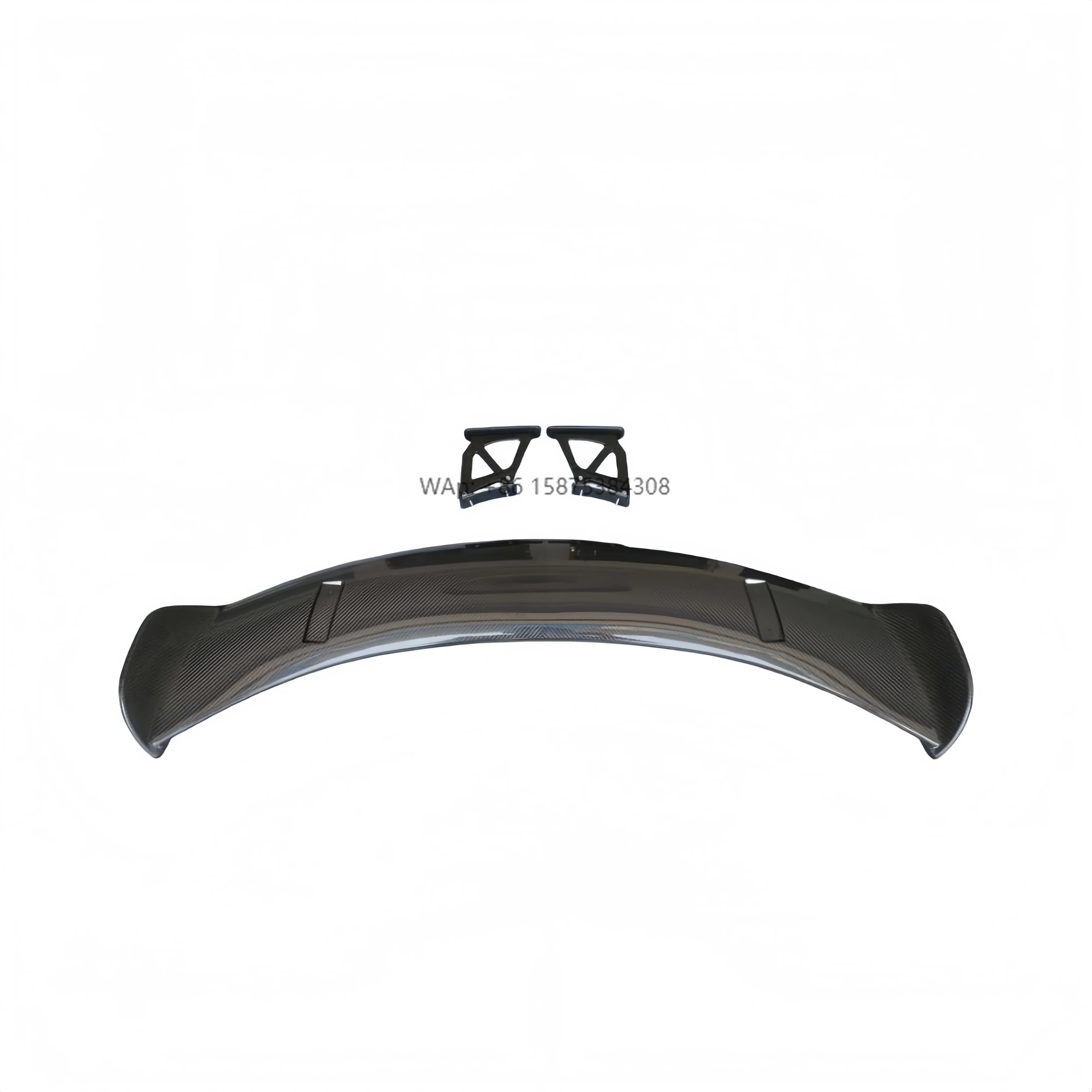 For 718/981/982 Upgrades GT Dry Carbon Fiber Rear Spoiler Car Surround