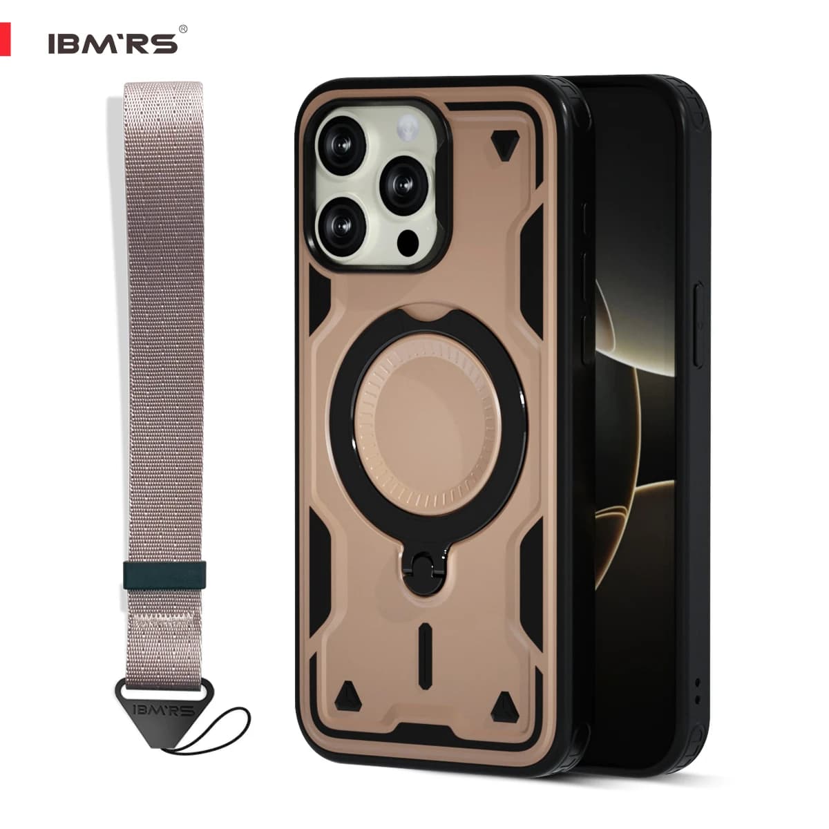 For iPhone 14/14 Pro/14 Pro Max/14 Plus Case,[Magnetic Kickstand] Military Grade Cover with Shockproof & Lanyard Hole