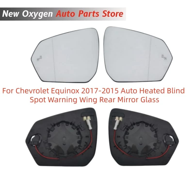 Auto Heated Blind Spot Warning Wing Rear Mirror Glass European Version For Chevrolet Equinox 2017-2015