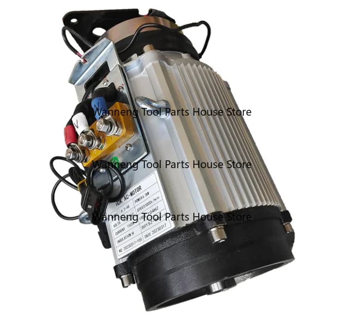 EV Conversion Motor 48v 6300w for HDK Golf Buggy, Electric Sightseeing Bus Ac Engine 6.3-48 3000rpm