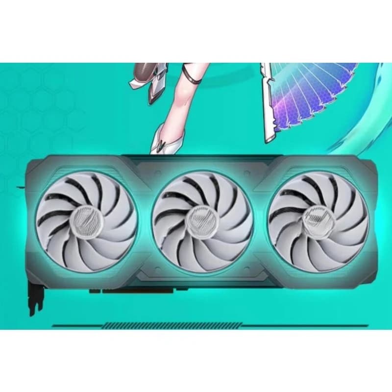 Suitable for computer BTF back plug game graphics card DUAL-RTX4070-O12GD6-EVO 16GB