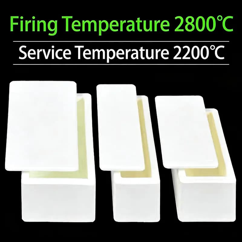 99 Alumina Square Crucible Ceramic Crucible Specification 1 Multiple Specifications with Lid