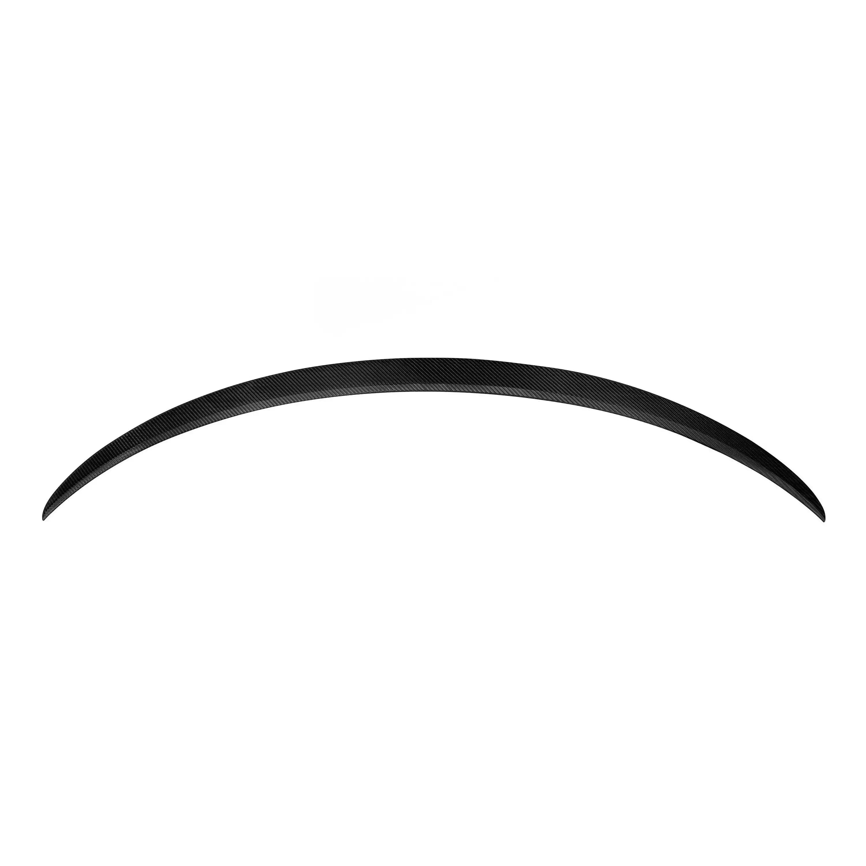 For Tesla Model 3 A Style Prepreg Carbon Fiber Spoiler T-115 2018-IN Gloss Carbon/ Forged