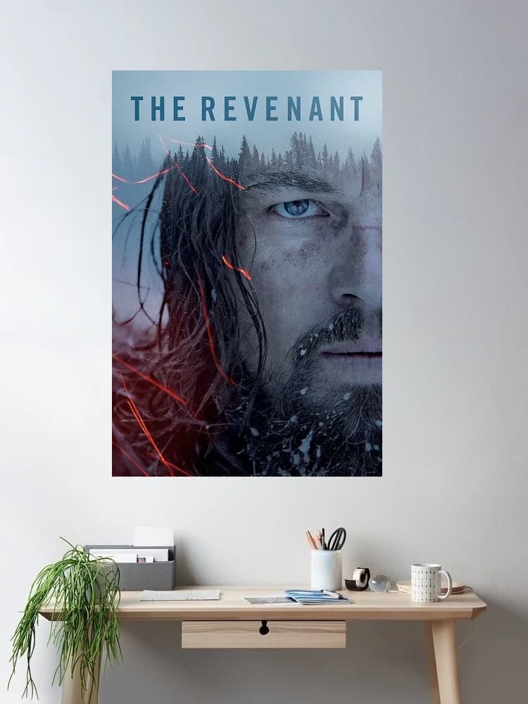 The Revenant Japanese Movie, Art Print Silk Poster Home Wall Decor