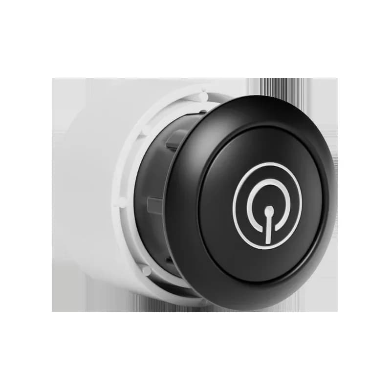 Tatami bounce handle embedded invisible round spring pressing drawer cabinet door hand