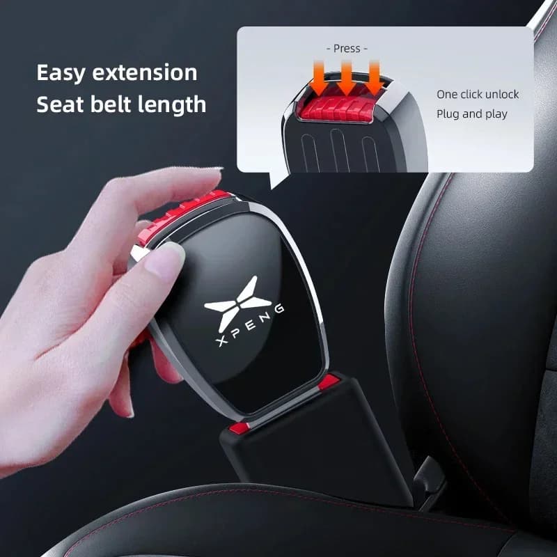 Xpeng Special Car Seat Belt Buckle Plug Auto Safety Strap Extension For P7 G3 G3i G9 P5 X2 N5 F30 H93 Beta