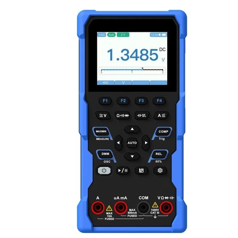Four and a half AC and DC true RMS universal meter oscilloscope meter HDS120 oscilloscope multimeter