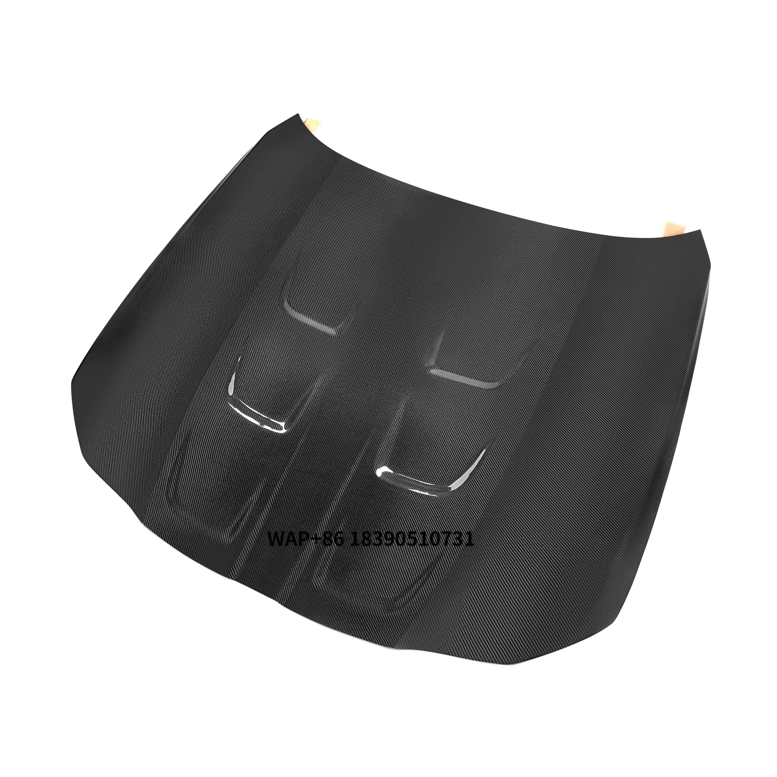 Double Side Carbon Fiber CFA Style Front Hood Engine Bonnet for G82 M4 2021+ Replacement Carbon Fiber Engine Hood
