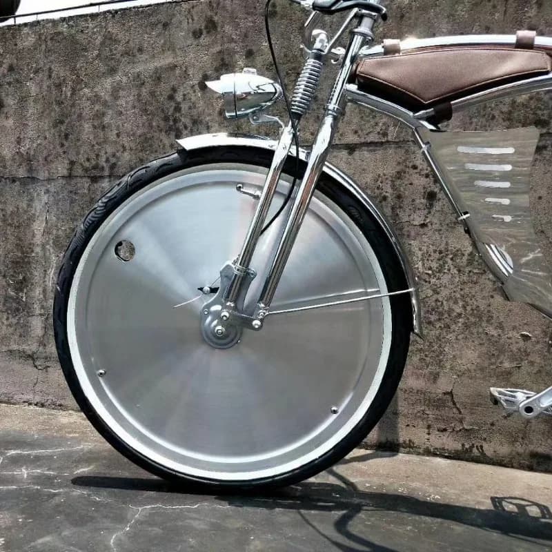 Old Shanghai style villa bicycle 1943 elegant retro style nostalgic
