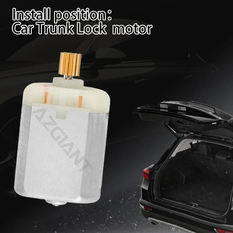 AZGIANT 20420 3D0862 Car Trunk Lock Release Actuator 9Teeth Motor For Porsche Cayenne S 957/Boxster S 986/Jaguar X-Type X400 3.0