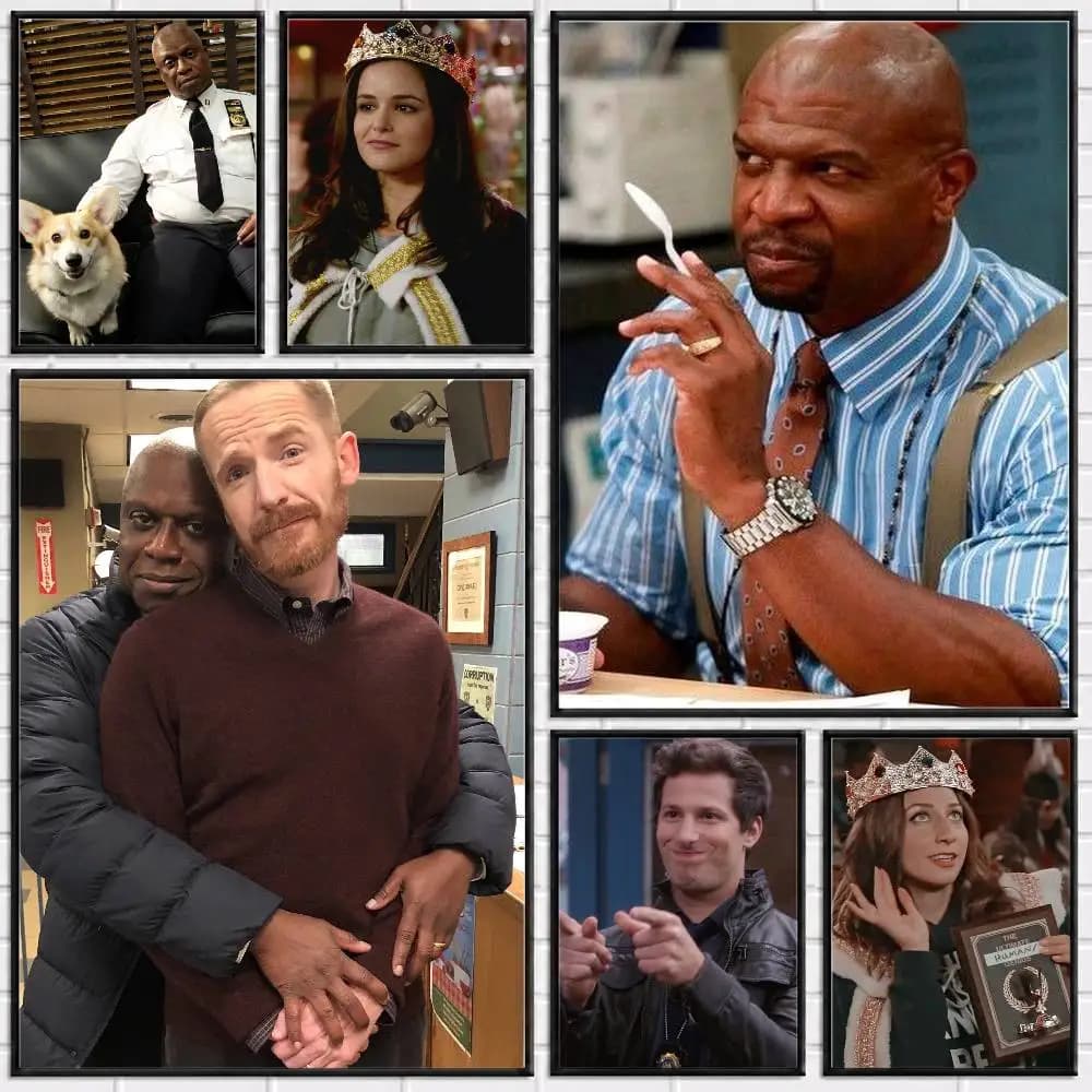 Brooklyn Nine 99 Poster Versatile HD Waterproof Wall Art Self-Adhesive Decor for Any Space Ideal Gift