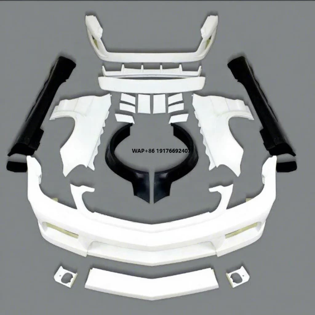 Body Kit for SL Class R230 SL200 SL300 SL500 SL550  Car Bumper Facelift to MiSha Style 2008~2011year