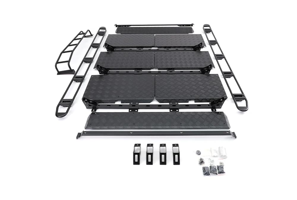 For G Class W463 B11 Roof Luggage Rack with Rear Ladder with Or Without Sunroof G63 G500 Roof Rack Baggage Holder