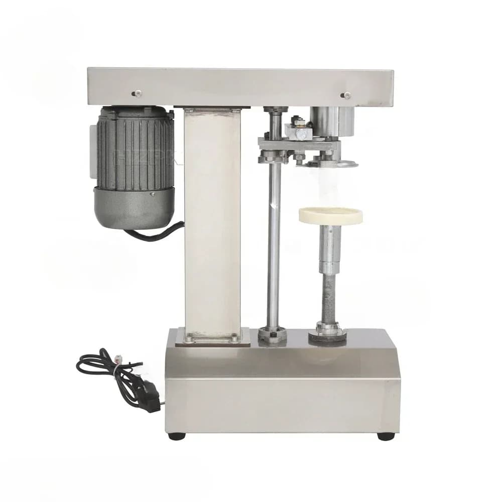 Semi Automatic Manual Pop Aluminum Plastic Oil Tin Can Seamer Sealing Machine For Beer Hot sales