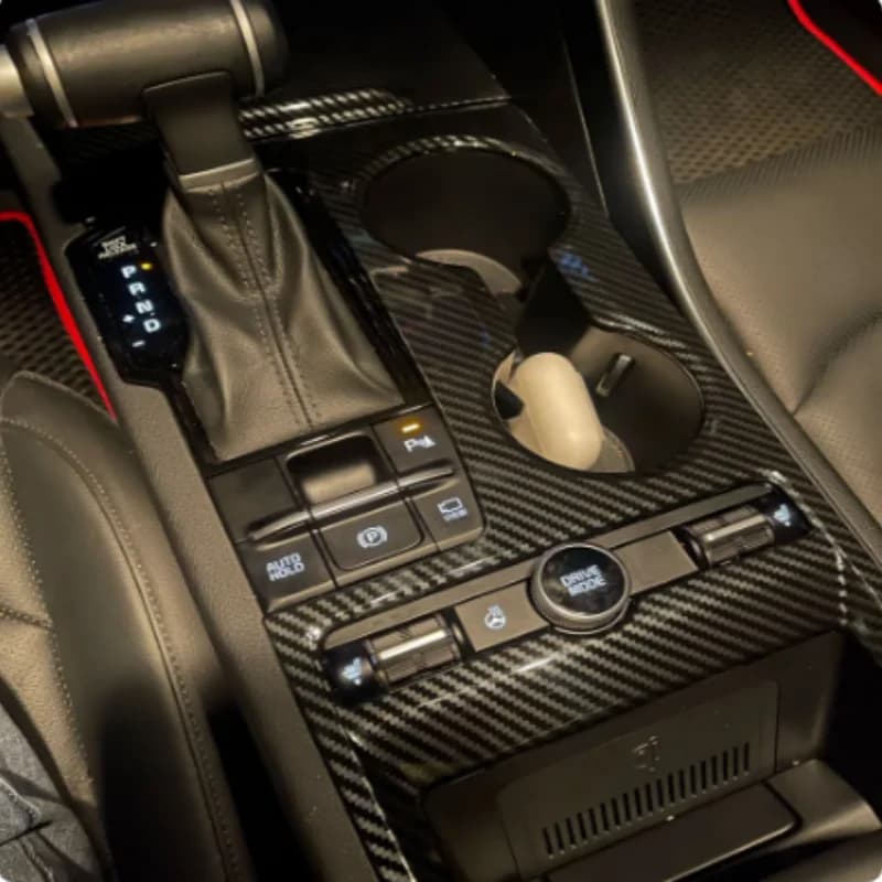 For Kia Optima K5 2020-2022 automotive steering wheel/center shift panel cover cup holder decorative frame accessories