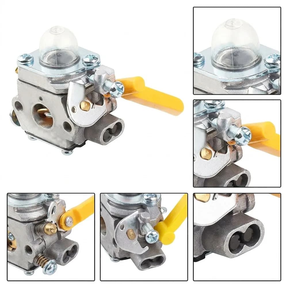 Engine Fuel Mixer 25cc Carburetor For Garden Tool Maintenance Robust Metal Construction For Craftsman 25cc Tools