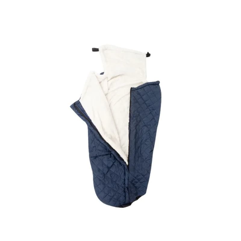 Wheelchair for the elderly, winter cold and windshield thickened fleece knee warm blanket
