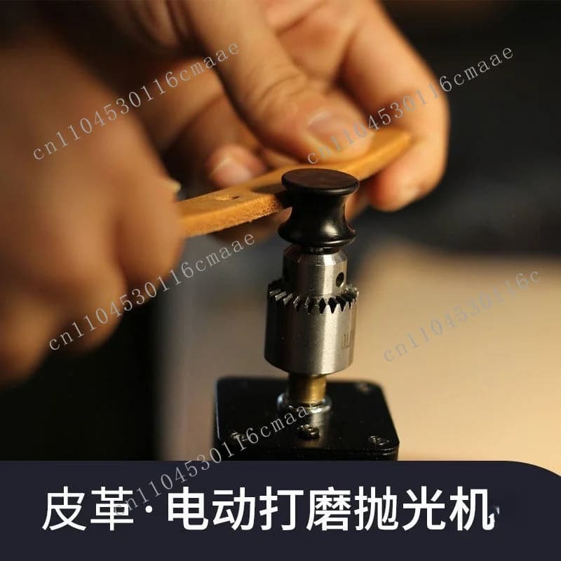 Electric leather sanding machine, manual DIY polishing stick trimming head