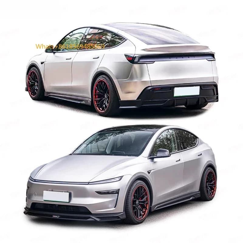 Factory Hot Selling ABS Sport Body Kit  Model Y 2025+ Juniper Rear Diffuser Side Skirts Front Lip