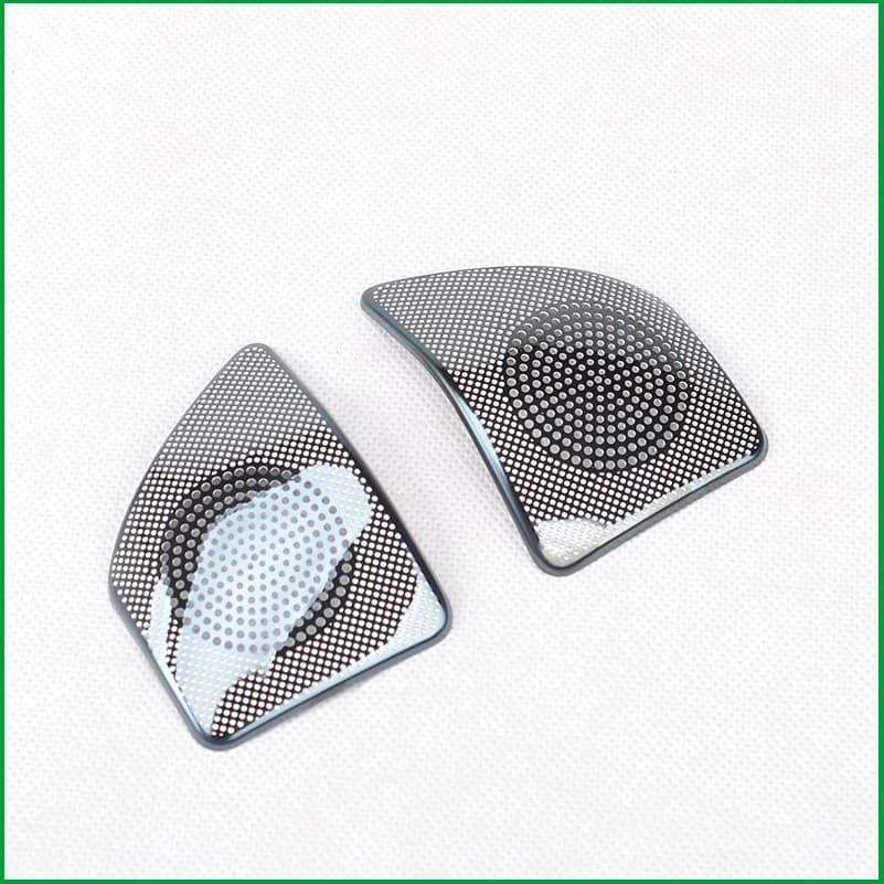 Car Styling For Mitsubishi Pajero 2016-2020 A-pillar Speaker Loudspeaker Horn Cover Sticker Trim Decoration Auto Accessories
