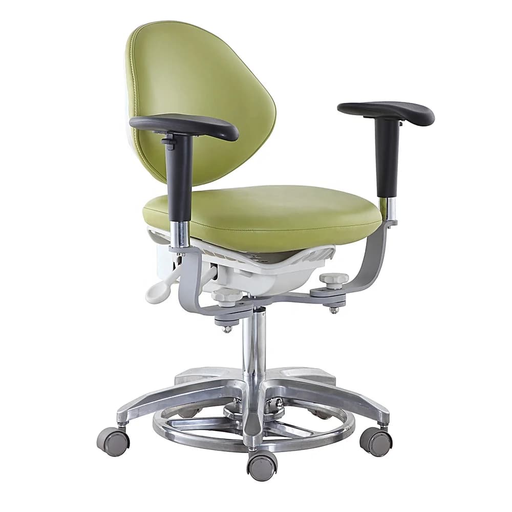 Anteeth Dental Unit  Dental Furniture Stool Dynamic  Microscope Seat Chair with Foot Controlled  Dynamic Stool