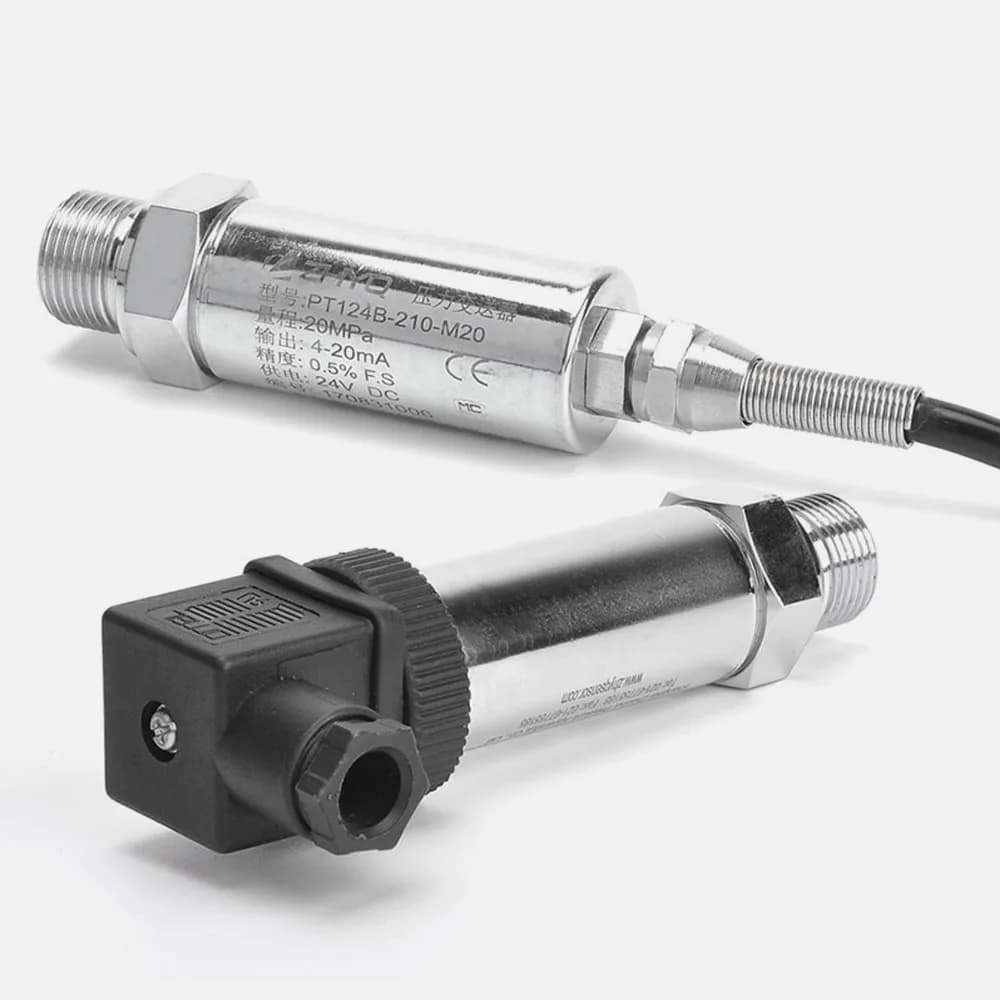 ZHYQ 4-20ma Industrial Grade Intrinsically Safe Ex-proof Pipeline Pressure Measurement Inline Pressure Transducer