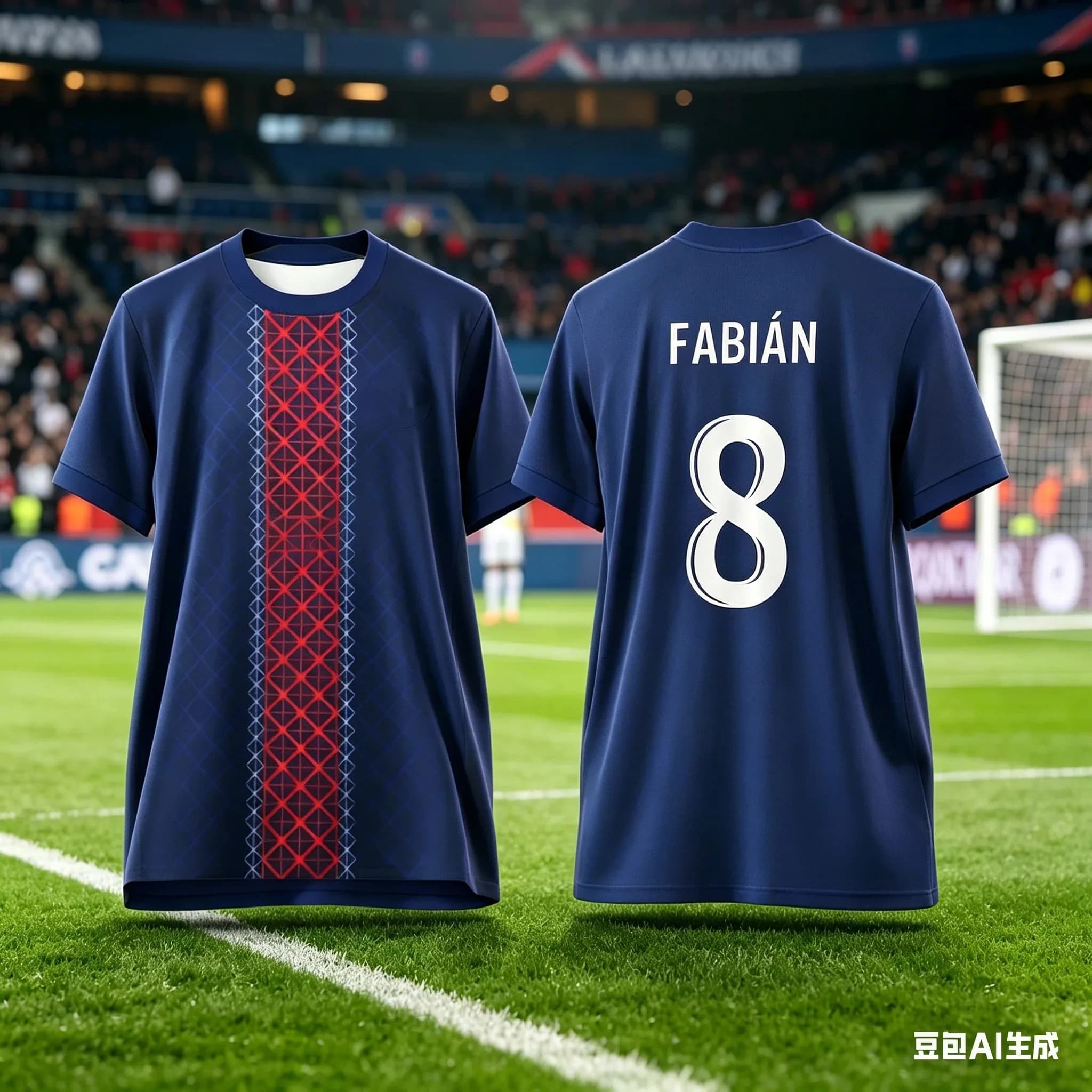 3D Printed Portuguese Football Shirt Brushed Stripe Print Family Style Men's Breathable Quick Drying Training T-shirt