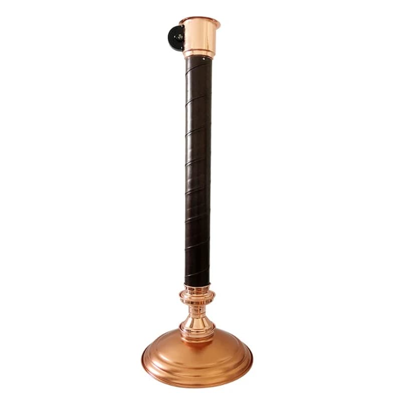 Korean telescopic exhaust pipe Korean barbecue barbecue exhaust equipment stainless steel hard pipe smoking cover ventilation