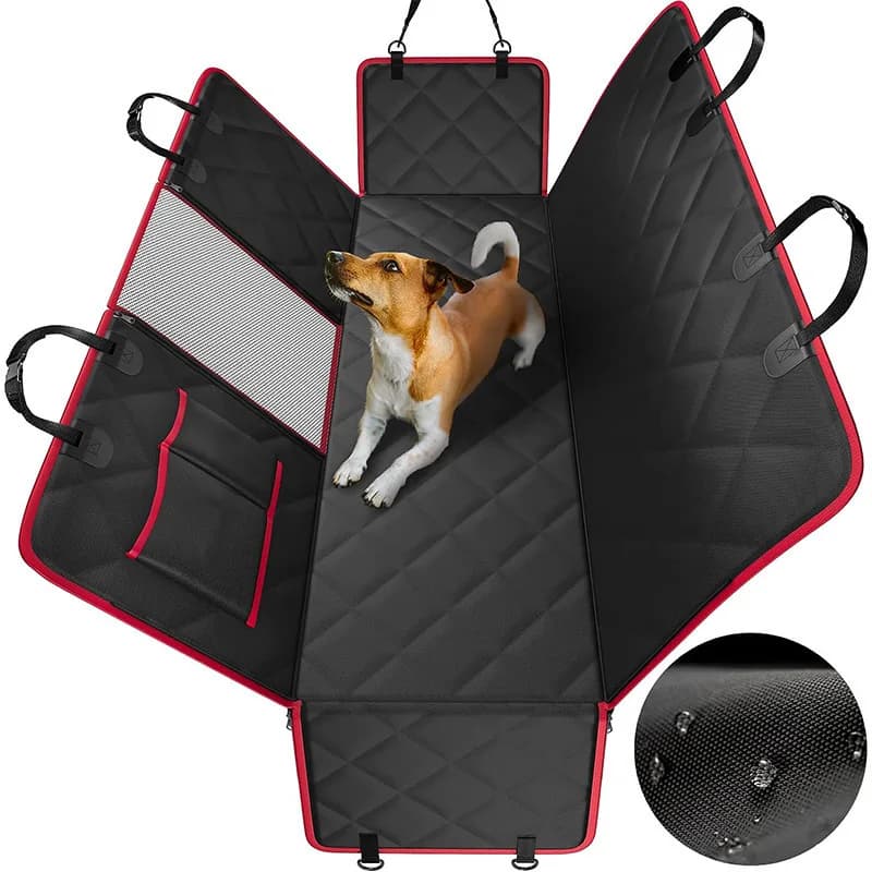 Car rear pet mat waterproof and non-slip car pet mat small and medium size dog seat cushion car pet supplies