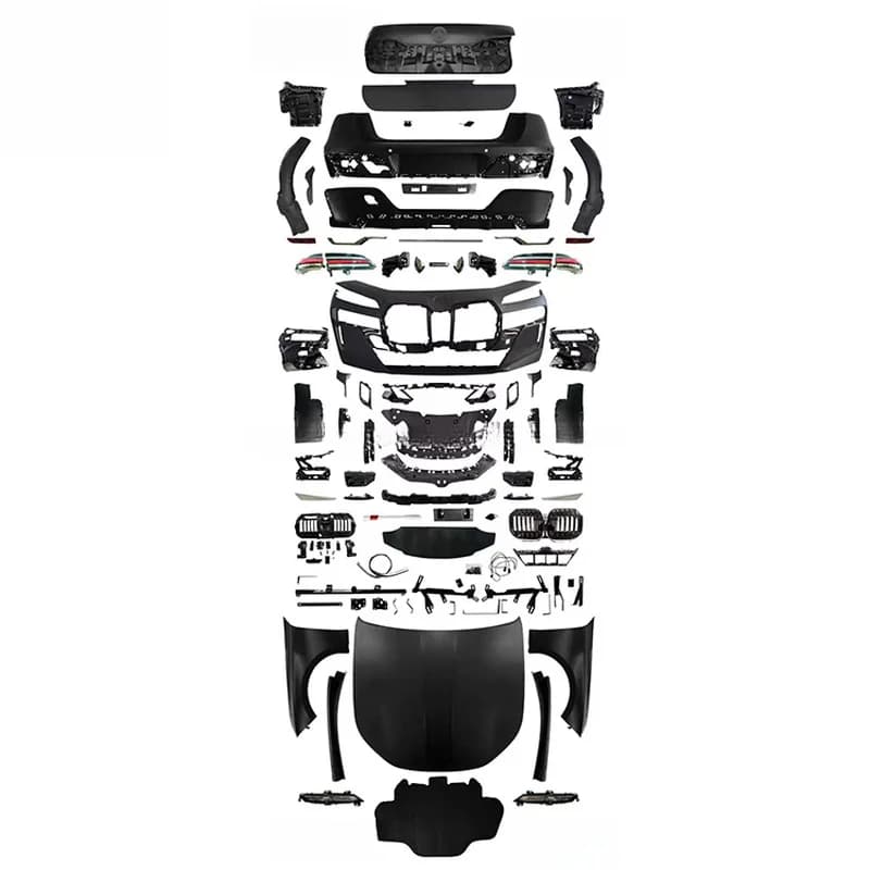 High Quality 7 Series F02 2008-2015 To 2025+ G70 M740 MT Style Upgrade Body Kit Cutting Needed Front Rear Bumper Exterior Access