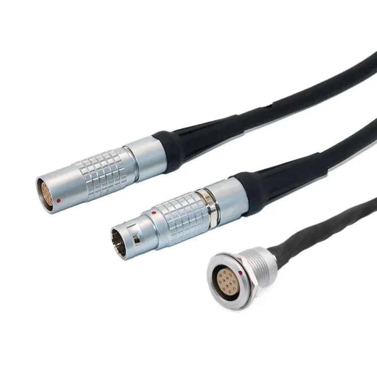 Aviation head, core plug socket, connector
