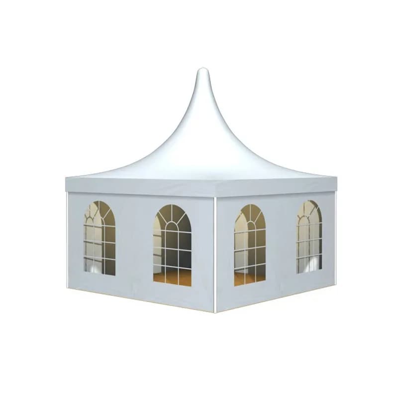 Outdoor sunshade pointed tent, movable cone-top tent, security check reception tent to set up temporary activity