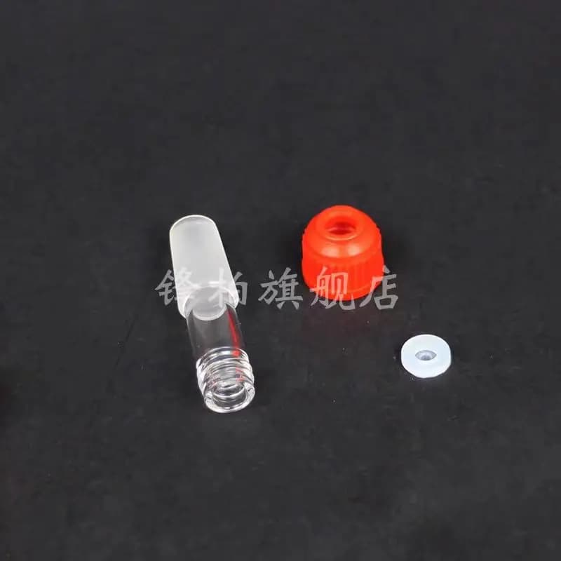 1PC Laboratory spiral thermometer sleeve glass grinding sleeve 14 19 24 29 35 # grinding plug standard hole hollow plug
