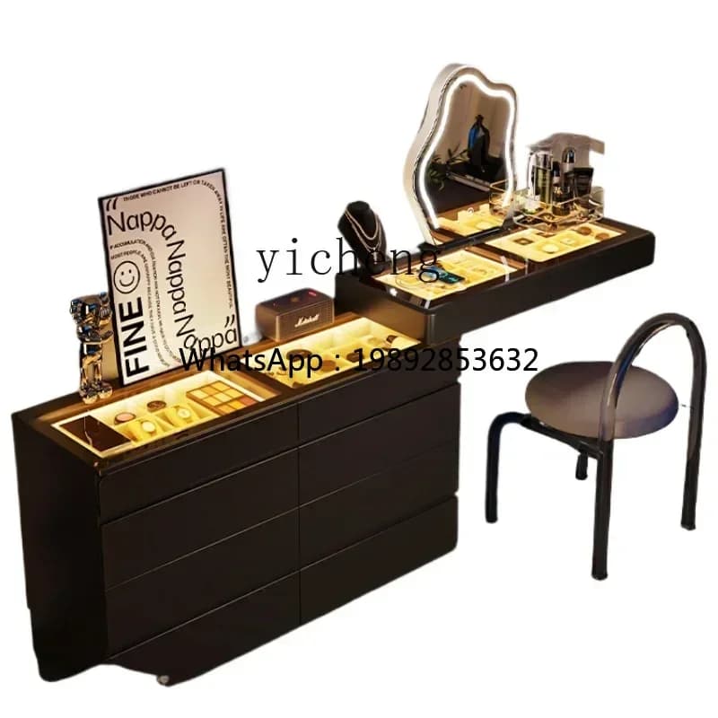 XL modern simple dresser, bedside bucket cabinet, integrated small apartment, bedroom storage cabinet