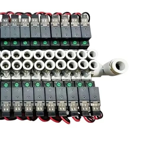 VTUG-10-VRPT-B1T-Q10B-UB-QH6SU-16K SC Series Flat Replacement Pneumatic Fittings Solenoid Valve 1 Year Warranty