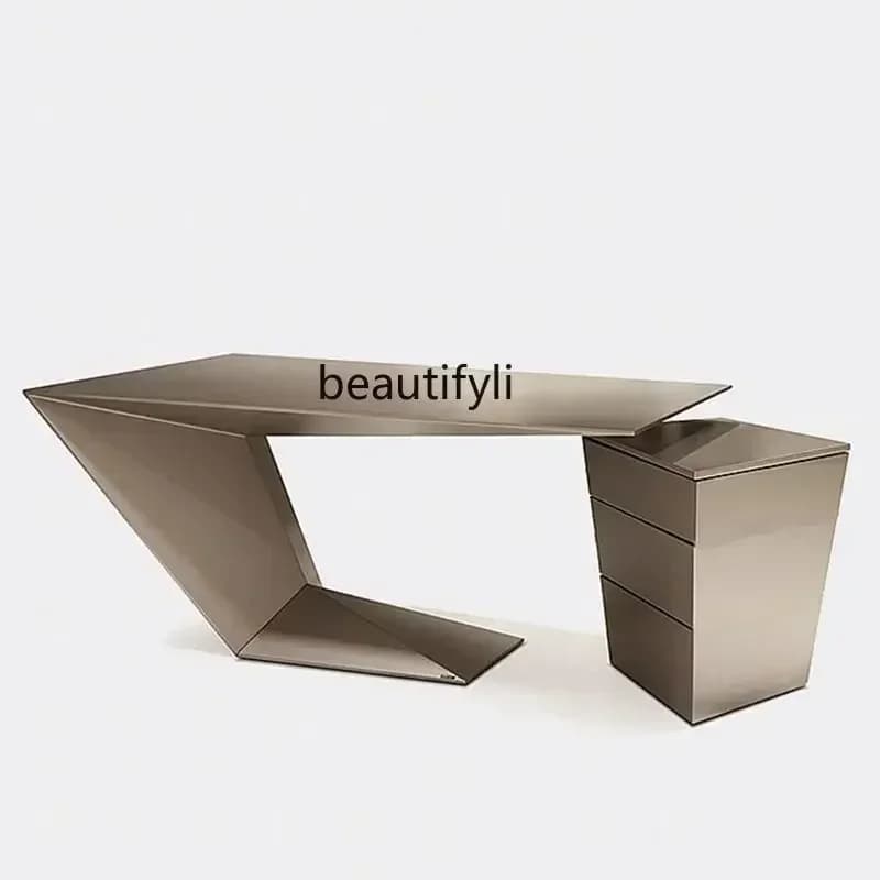 LJYItalian Desk Modern Minimalist Desk Creative  living room decoration