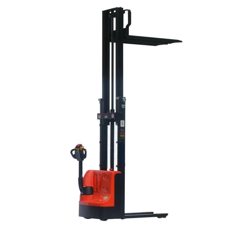 Heli Forklift 3.5M 4M Electric Stacker 1.2t 1.5t 3300lbs Stacker Forklift with CE Straddle Stacker Lithium Battery Warehouse