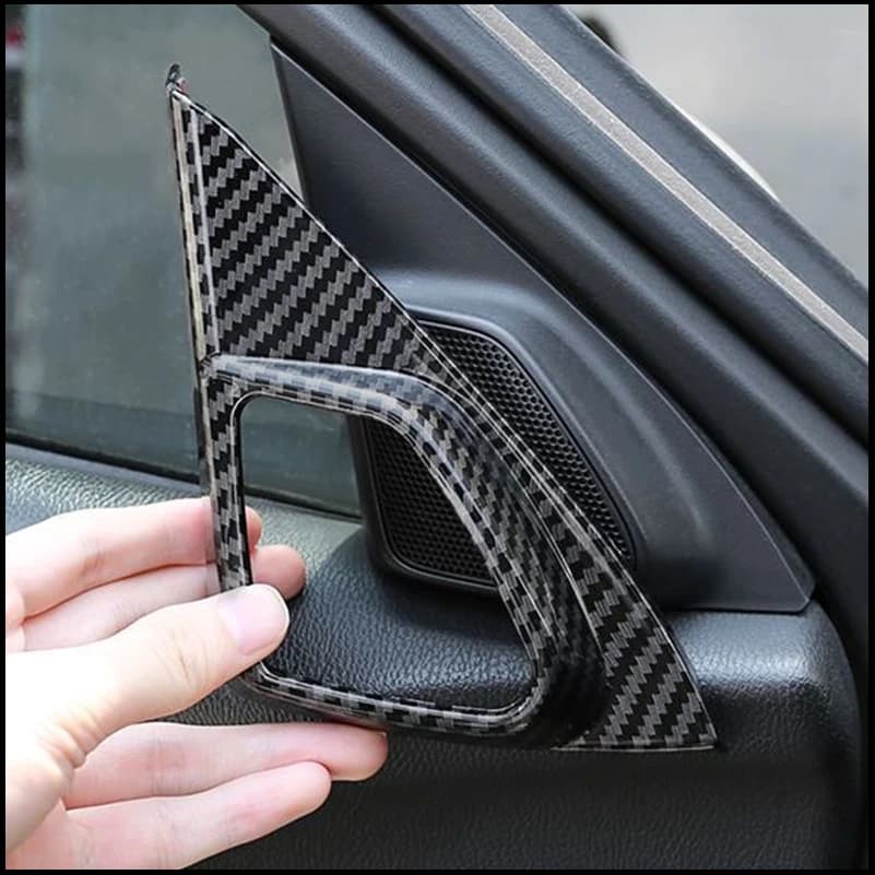 Car Styling For Honda Accord 8th 2008-2012 A-pillar Speaker Loudspeaker Horn Cover Trim Decorative Frame Auto Parts Accessories
