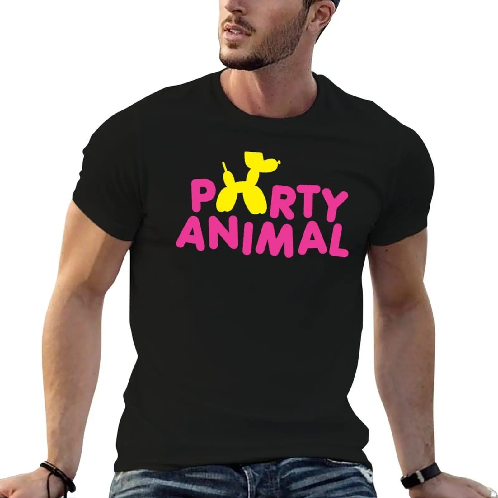 Party Animal T-Shirt vintage animal prinfor boys outfits for men