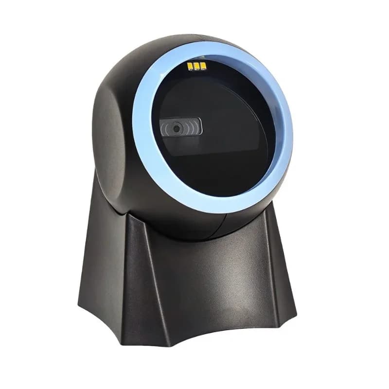 Desktop scanning platform QR code cashier payment product barcode scanner store supermarket checkout page scanner