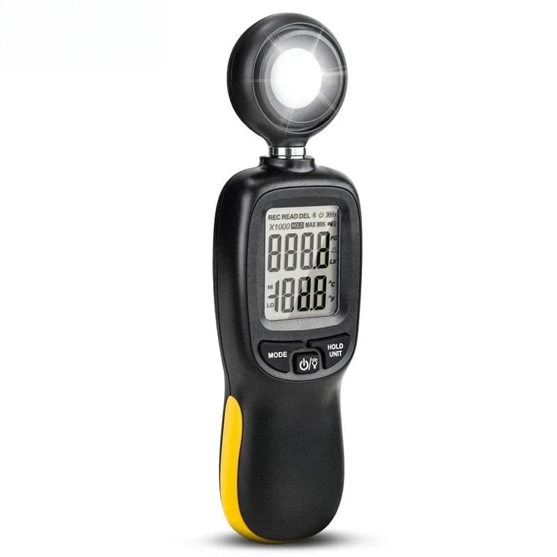 Illuminometer High Precision DL333204 Light Meter Illuminance, Brightness Tester Photometer