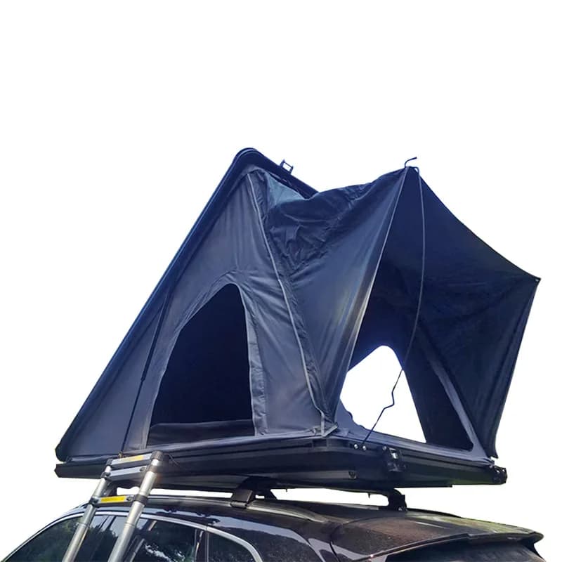 Customizable Hard-Top Triangular Roof Tent for SUV Durable Oxford Fabric Waterproof for Outdoor Camping & Self-Driving Tours