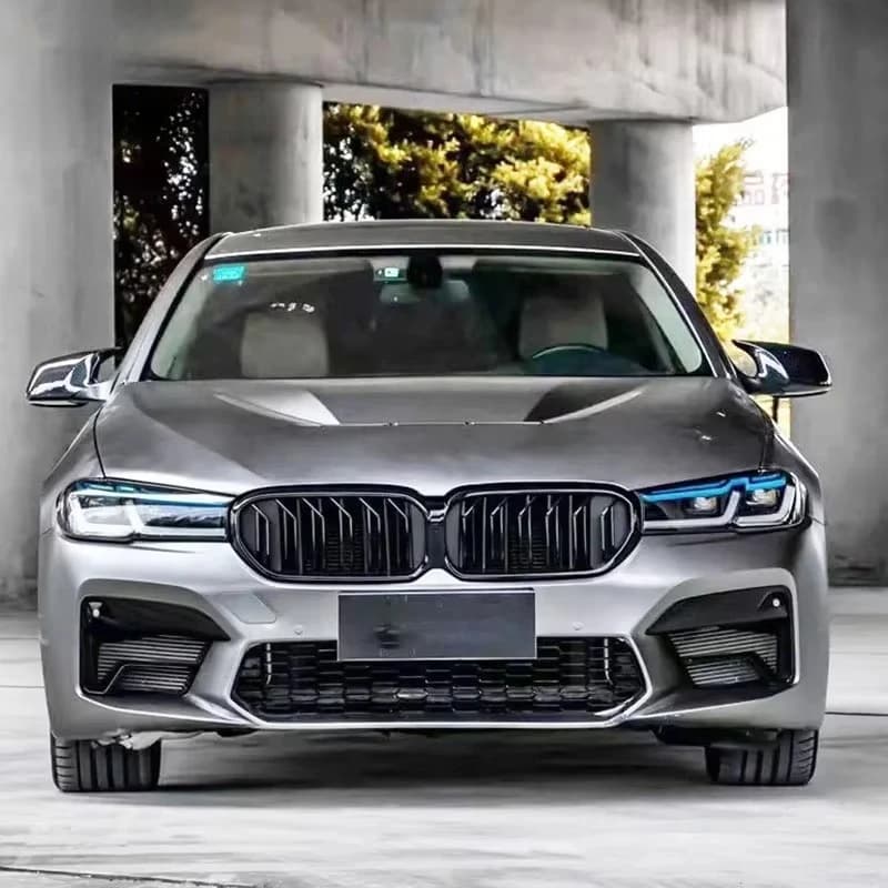 No Need to Cut! 2010-17y BM 5S Series F10 F18 Upgrade to 2021-2023y G30 G38 Lci M5 Car Auto Body Kit Parts Bumper Without Damage