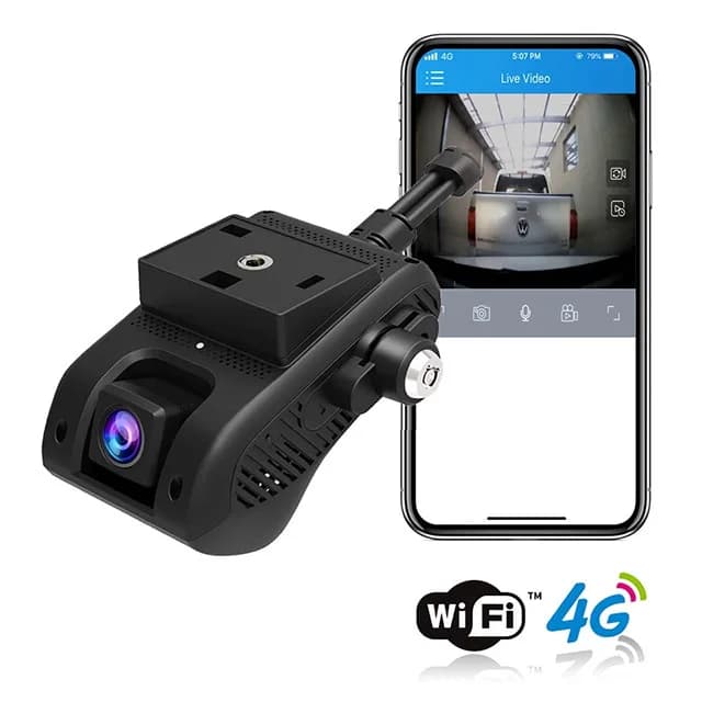 Real-Time Video Global Positioning System Tracking Wireless Remote Monitoring Dashboard Cam Digital Video Recorder