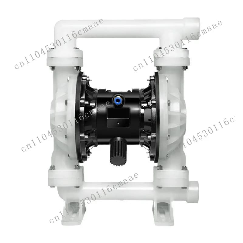 Pneumatic diaphragm pump QBY-40QBK-25 corrosion-resistant acid and alkali self-priming pump PP plastic chemical glue sewage pump