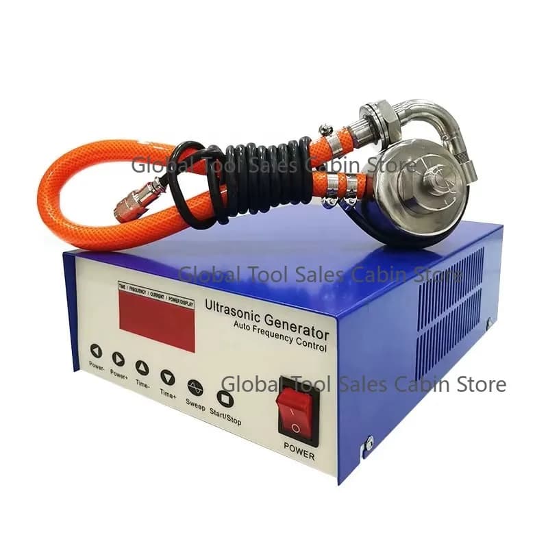 High Efficiency 33KHZ 300W Stainless Steel & Aluminum Ultrasonic Vibrating Screen Transducer