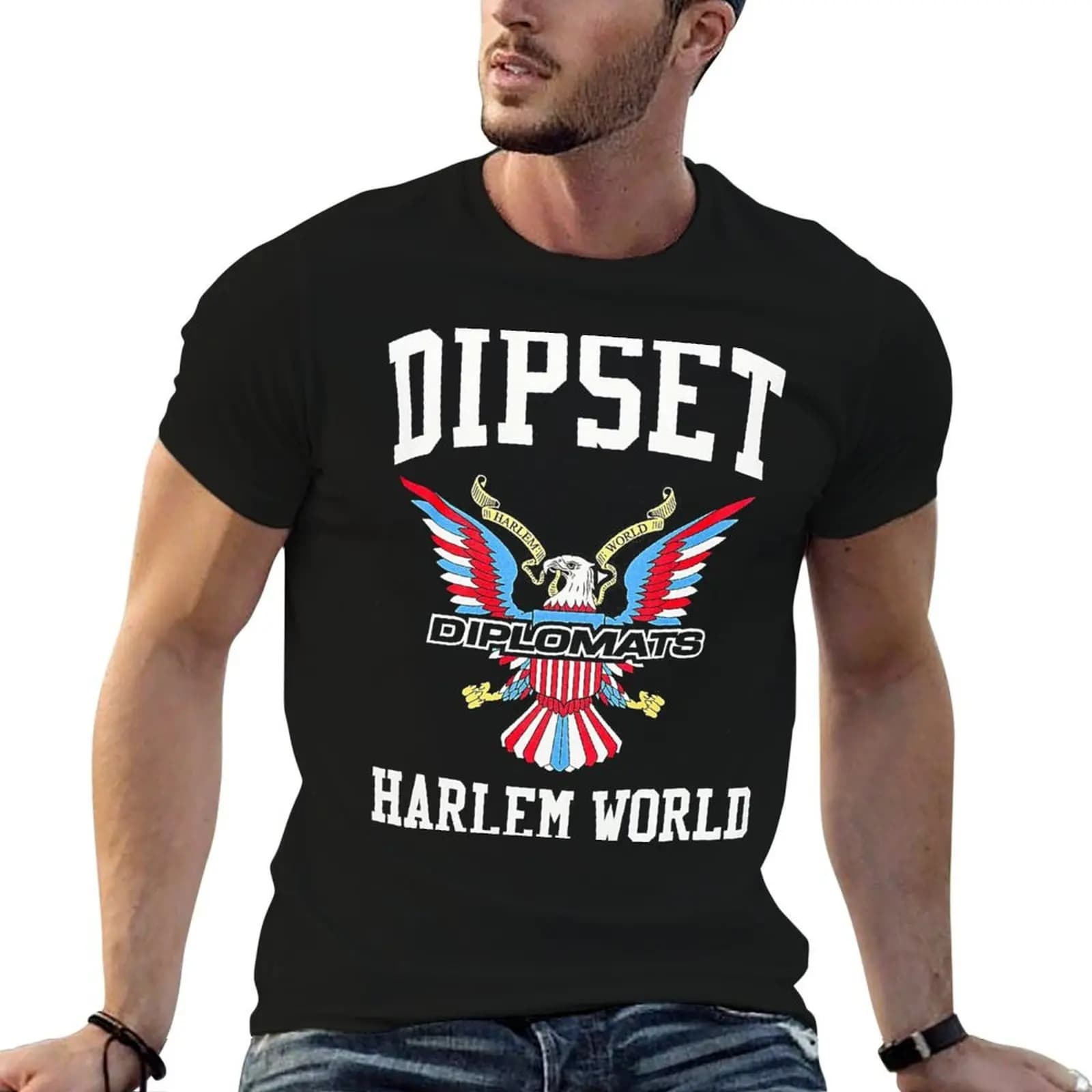 Dipset Stars Immunity T-Shirt cute tops funny meme t-shirts sweat shirts, men